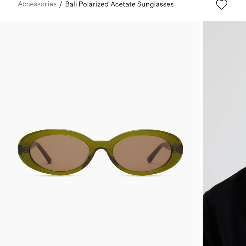Quince Olive Acetate Sunglasses
